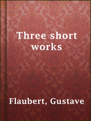cover image of Three short works